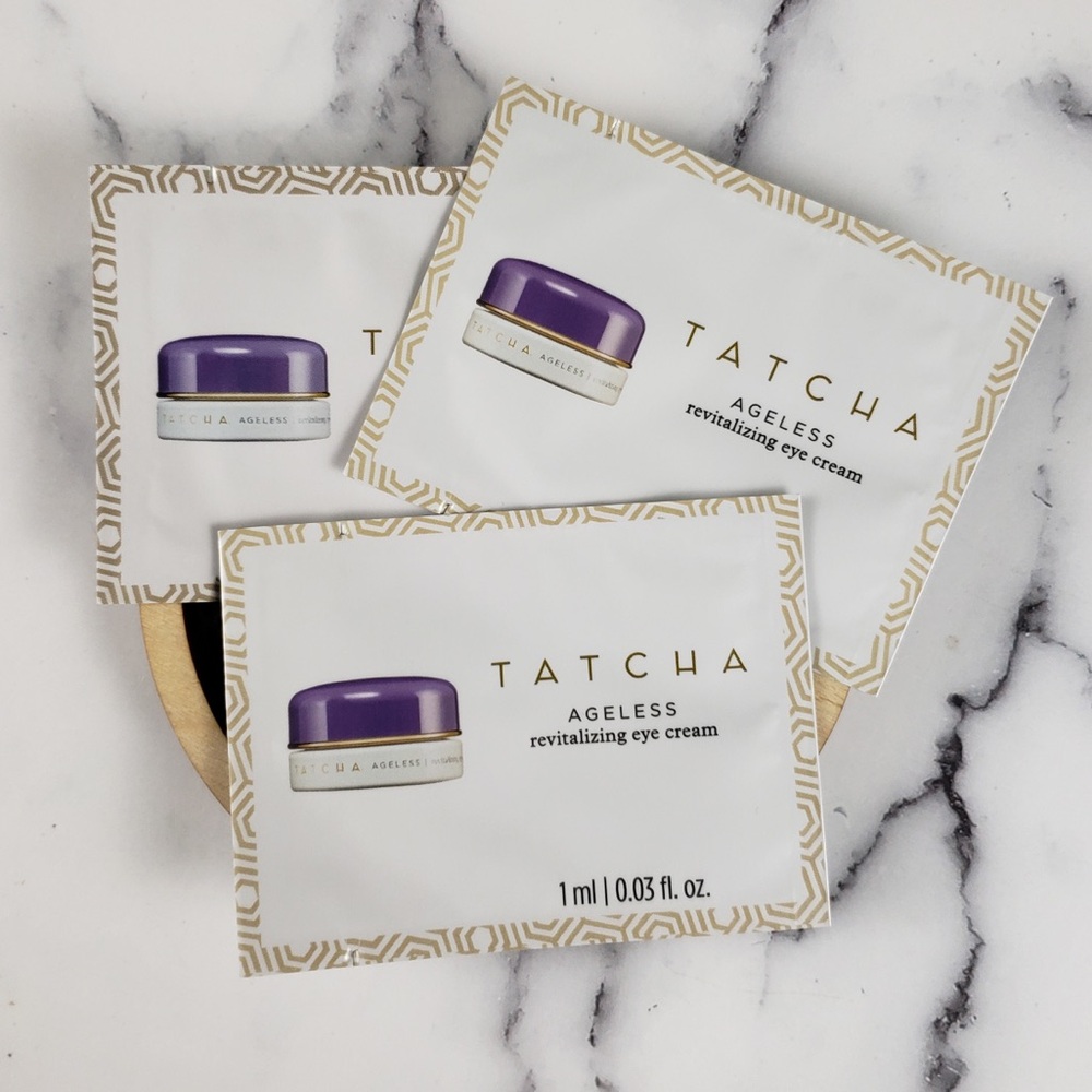 Tatcha Ageless Revitalizing Eye Cream Samples (x3)